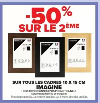 Cadre photo 10 x 15 cm Ceanothe Imagine