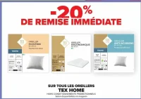 Tous les oreillers TEX HOME