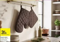 Linge de cuisine Le gant et la manique