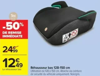 Réhausseur bas 128-150 cm Tex Baby