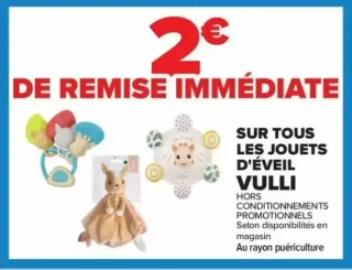 Jouets d'éveil Vulli
