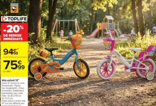 Vélo enfant 12" Toplife