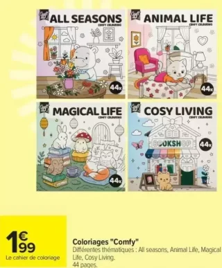 Coloriages "Comfy"
