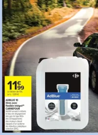 ADBLUE 10 litres avec flexible intégré CARREFOUR