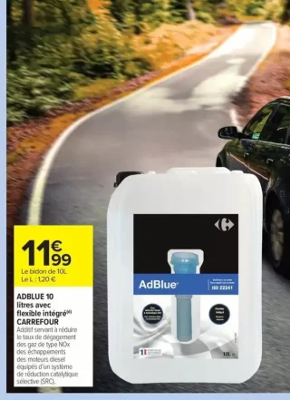 ADBLUE 10 litres avec flexible intégré CARREFOUR