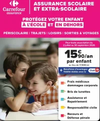 Carrefour Assurance Scolaire et Extra-Scolaire
