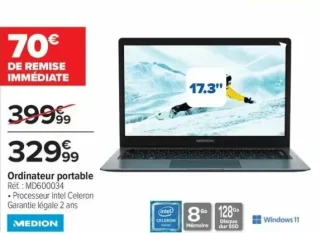 Ordinsteur portable