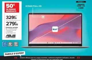 Ordinateur portable Asus Chromebook CX1505CTA-S7029