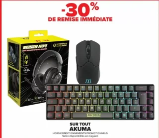 Sélection de produits gaming AKUMA