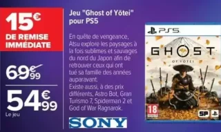 Jeu "Ghost of Yôtei" pour PS5