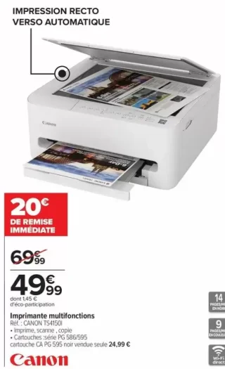 Imprimante multifonctions Canon TS4150I