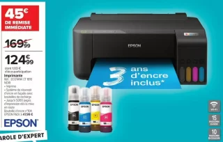 Imprimante Epson ECOTANK ET 1810 NOIR