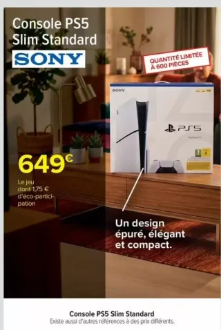 Console PS5 Slim Standard
