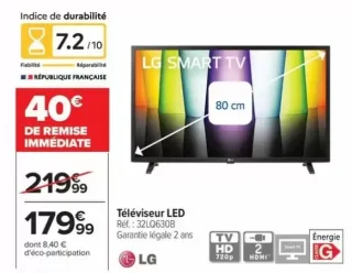 Televiseur LED