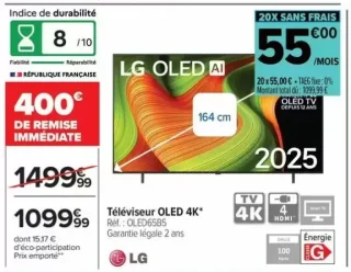 Televiseur OLED 4K
