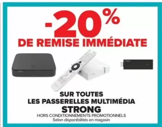 Passerelles multimédia Strong