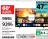 Promo Téléviseur QLED 4K* Samsung TQ85Q6F