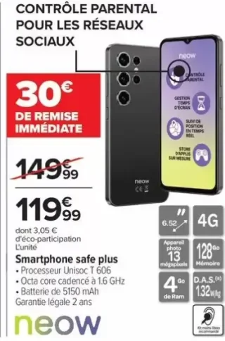 Smartphone safe plus