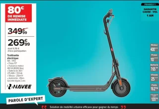 Trottinette électrique Navee V45I