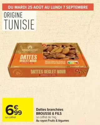 Dattes branches Brousse&Fils