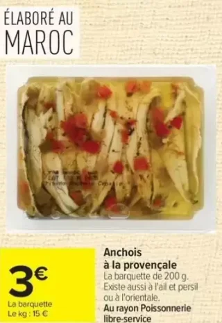 Anchois à la provençale