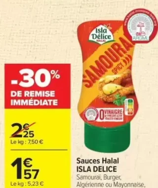 Sauces Halal ISLA DELICE