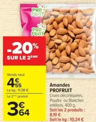 Amandes PROFRUIT