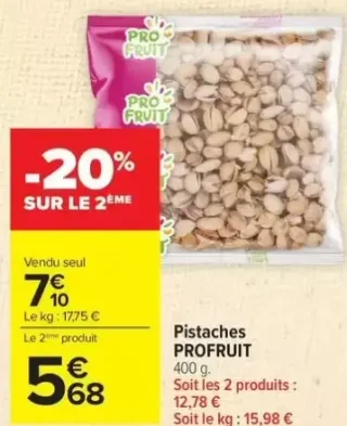 Pistaches PROFRUIT