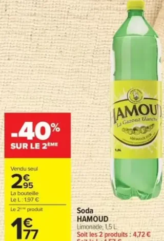 Soda HAMOUD Limonade