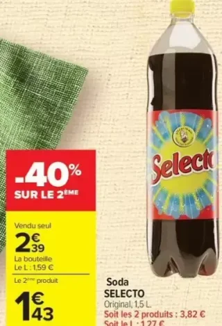 Soda SELECTO Original