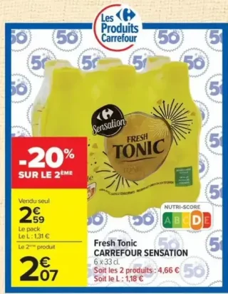 Fresh Tonic CARREFOUR SENSATION