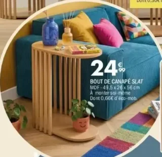 BOUT DE CANAPÉ SLAT