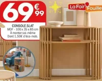 CONSOLE SLAT