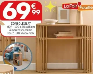 CONSOLE SLAT