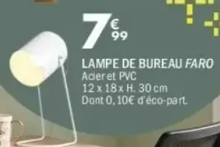 LAMPE DE BUREAU FARO