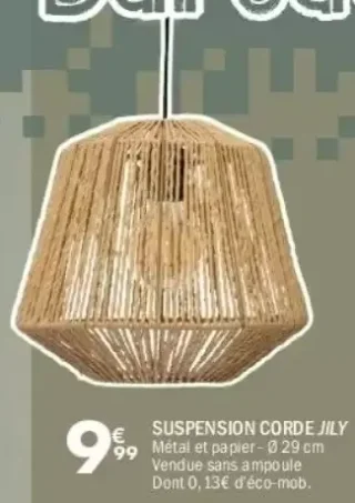 SUSPENSION CORDE JILY