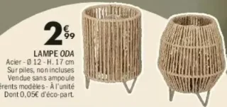 LAMPE ODA
