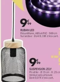 Suspension Zely