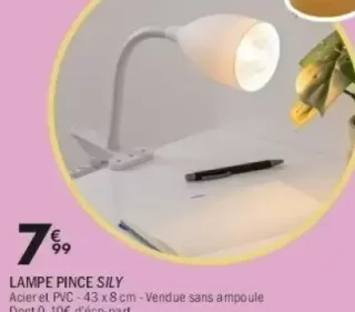 Lampe pince Sily