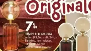 LAMPE LED MARIKA