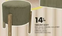 TABOURET SCOTT