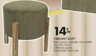 TABOURET SCOTT
