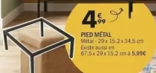 Pied Métal