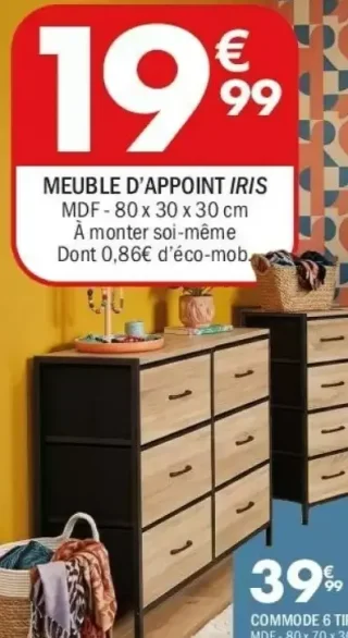 MEUBLE D'APPOINT IRIS