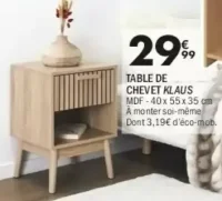 TABLE DE CHEVET KLAUS