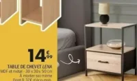 TABLE DE CHEVET LENA