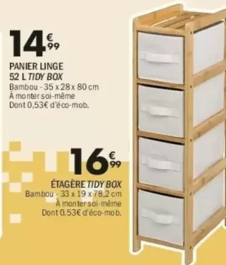 ÉTAGÈRE TIDY BOX