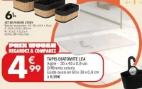 Tapis diatomite Lea