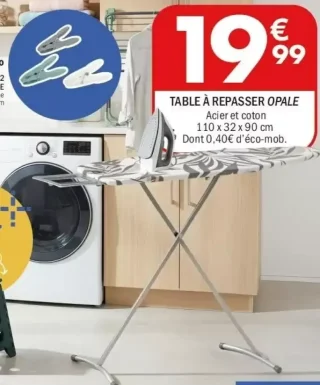 TABLE À REPASSER OPALE