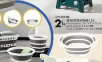 SEAU RETRACTABLE 5 L